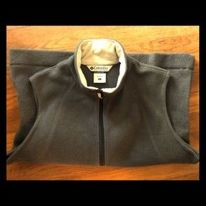 Columbia Slate Blue Fleece Vest